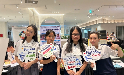 Fly To Sky vinh dự là sáng kiến thanh niên được lựa chọn tham gia trưng bày gian hàng tại Ngày Quốc tế Thanh niên 2026 do Liên Hợp Quốc tại Việt Nam tổ chức