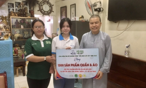 Chương trình “Đổi sách lấy cây” năm 2023 chuyền tay 4.500 quần & áo cho các mái ấm, cơ sở bảo trợ xã hội trên địa bàn thành phố Hồ Chí Minh