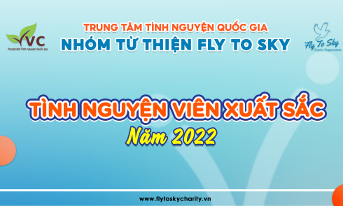Nhóm từ thiện Fly To Sky công bố danh sách tình nguyện viên xuất sắc năm 2022