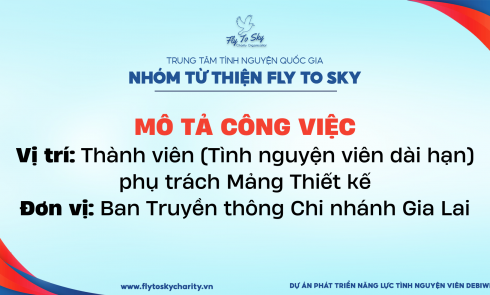 Chi nhánh Gia Lai - Mô tả công việc Mảng Thiết Kế - Ban Truyền thông Chi nhánh