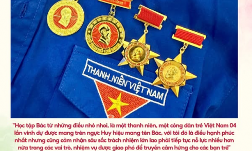 ''Học tập theo Bác, tôi thấy mình thật nhỏ bé!''