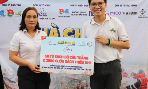 Biên bản xác nhận tài trợ Phòng Giáo dục và Đào tạo huyện Bảo Yên - Dự án Quà chia sẻ - Cứu trợ và hỗ trợ tái thiết sau bão, lũ tại miền tỉnh Lào Cai