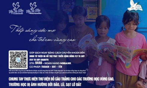 Thống kê khoản các khoản nhận ủng hộ (hiện kim) - Đợt vận động: Fly To Sky trao gửi 01 cuốn sách thắp sáng ước mơ cho trẻ em vùng cao từ ngày 16/10 - 19/12