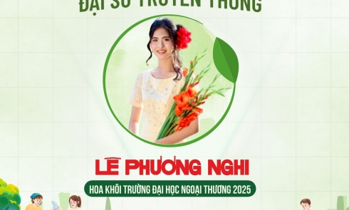 CÔNG BỐ ĐẠI SỨ TRUYỀN THÔNG CHƯƠNG TRÌNH “ĐỔI SÁCH LẤY CÂY” 2025 | HOA KHÔI NGOẠI THƯƠNG 2025 LÊ PHƯƠNG NGHI