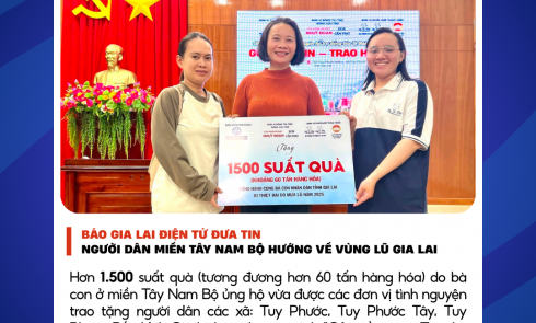 Bản tin thiện nguyện | Báo Gia Lai, báo Công Thương đưa tin về chương trình 