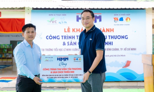 HMM Shipping Việt Nam trao gửi yêu thương đến cộng đồng