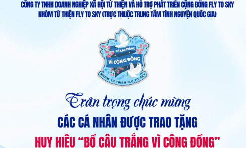 Vinh danh 7 cá nhân nhận huy hiệu 