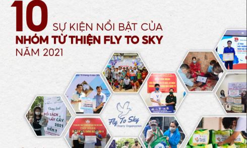 10 sự kiện nổi bật của Nhóm từ thiện Fly To Sky năm 2021