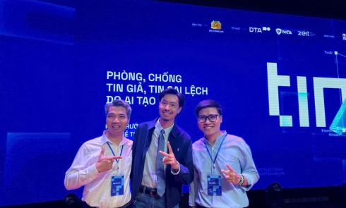Người sáng lập Fly To Sky vinh dự tham dự Lễ khởi động Chiến dịch “TinAI? – Kiểm trước tin sau” do Bộ Công an tổ chức
