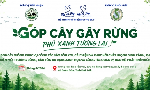 Sắp có một mảng xanh được góp nên từ hàng nghìn tấm lòng