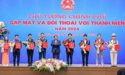Thủ tướng Phạm Minh Chính gặp mặt, biểu dương Gương mặt trẻ Việt Nam tiêu biểu và triển vọng 2023
