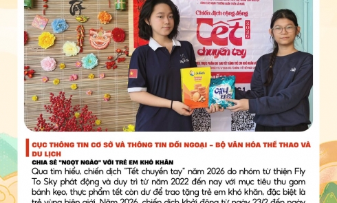 Báo chí, truyền thông đồng hành cùng Tết Chuyền Tay 2026