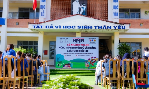 Thêm sân chơi mới cho thiếu nhi tại huyện Định Quán, tỉnh Đồng Nai