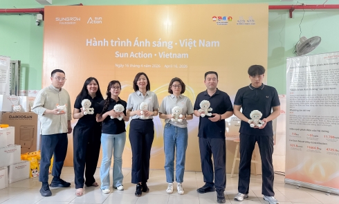 [Fly To Sky x Sungrow] hành trình ánh dương lan tỏa năng lượng xanh – Thắp sáng yêu thương