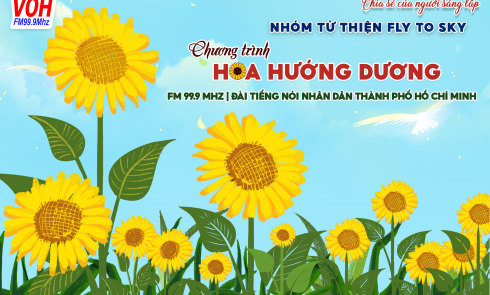 Chương trình Hoa hướng dương trên sóng FM 99.9 Mhz Đài tiếng nói Nhân dân Thành phố Hồ Chí Minh